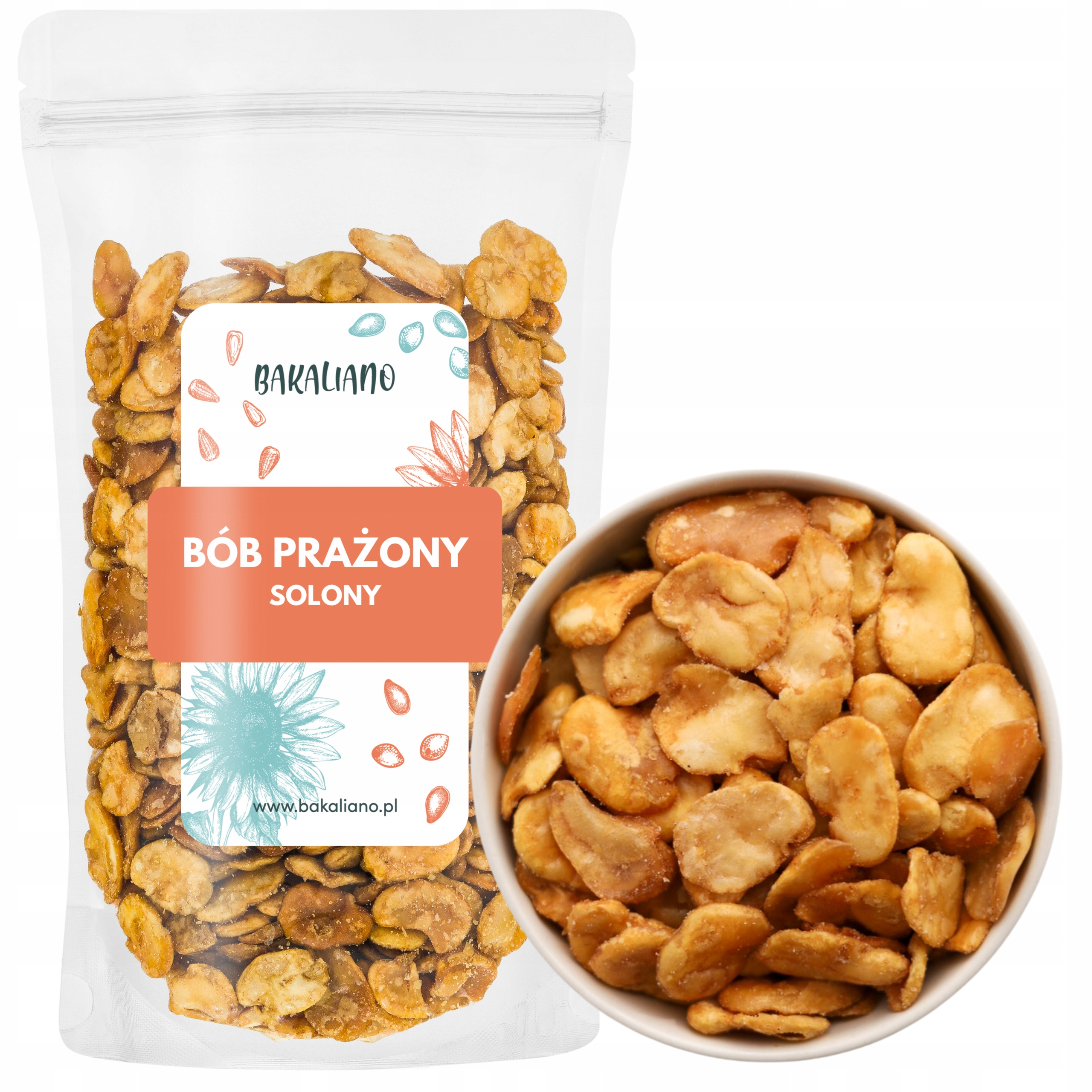 Жареный соленый Боб 500 г-хрустящие чипсы закуска из бобов