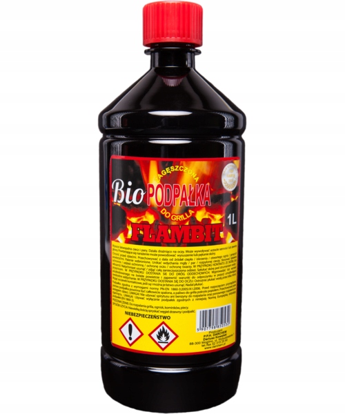 

Podpałka Rozpałka Do Kominka Grilla Płynna 1,0L