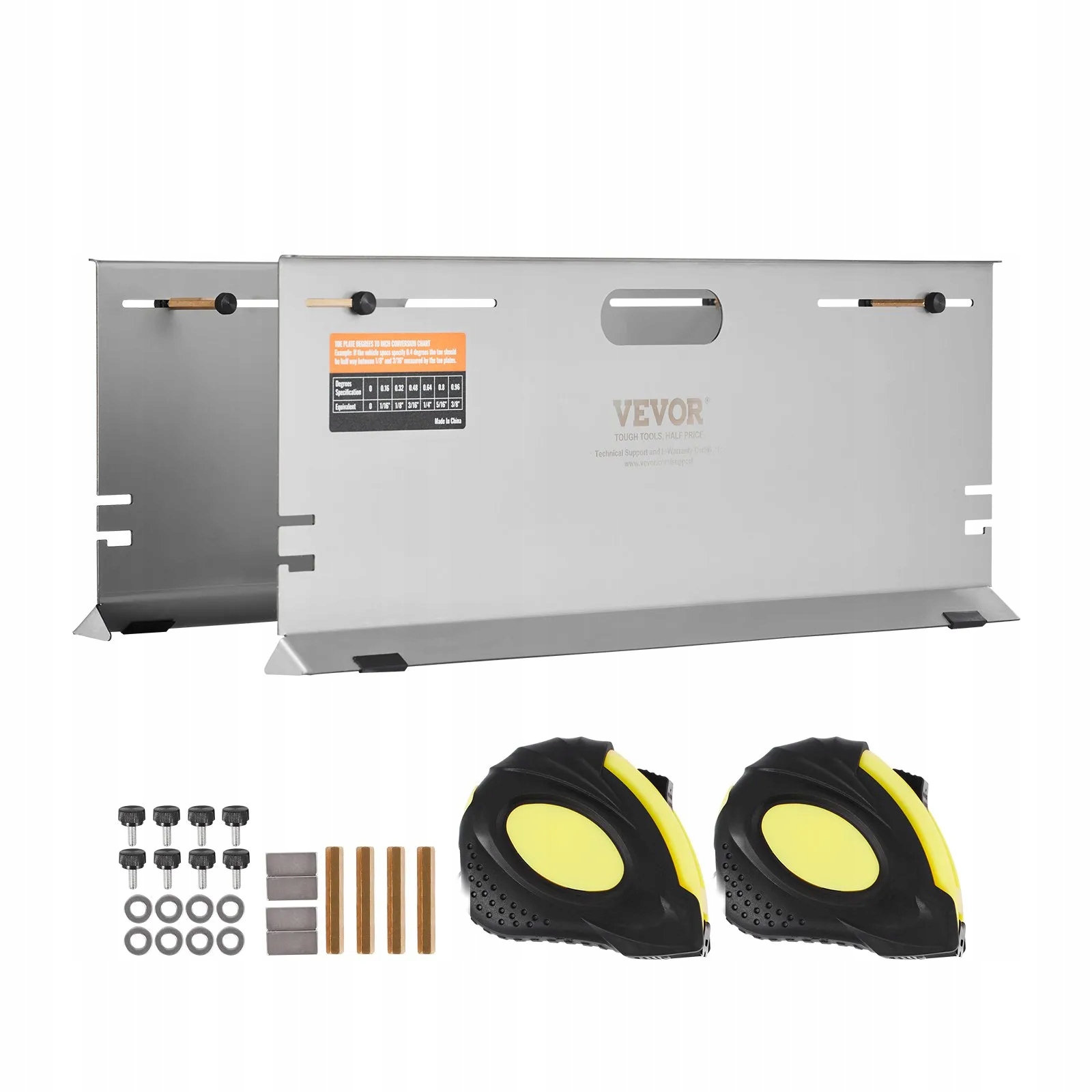 Nástroj pro nastavení konvergence kol ocelový 2ks pro geometrii auta