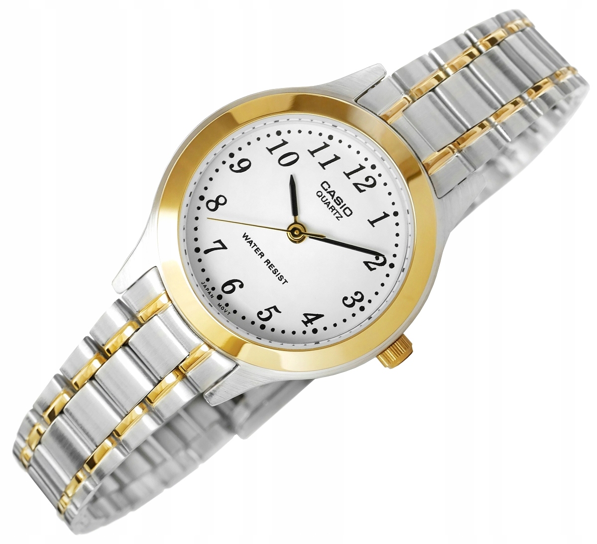 Nové klasické dámské hodinky Casio LTP-1263PG Bicolor krabička Gravírování Bonus