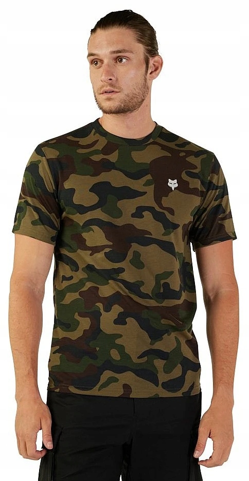 T-shirt Fox Head Tech Camo Green Camo