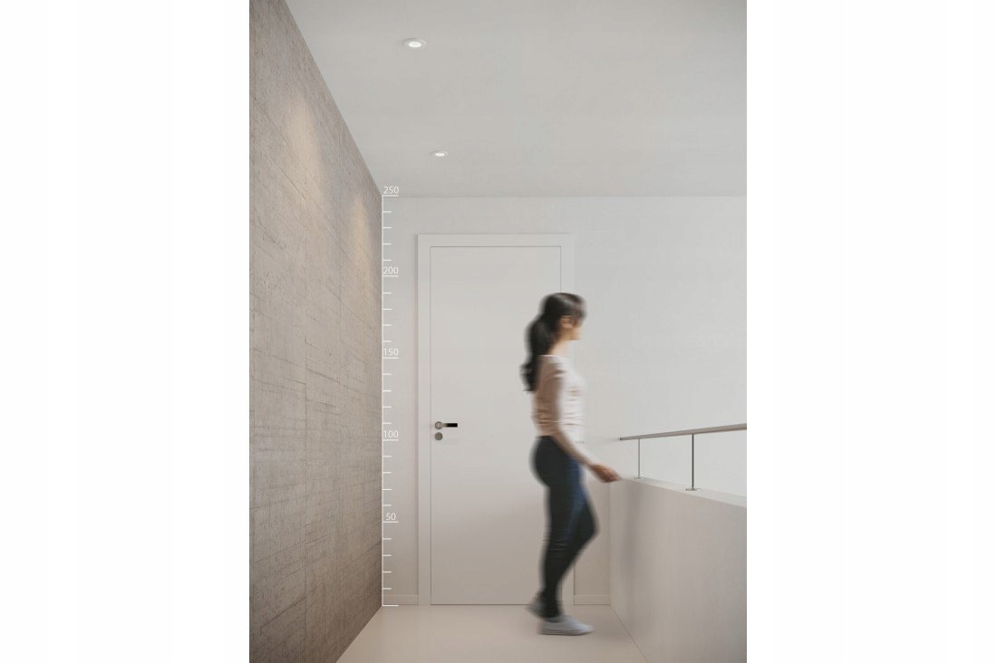 Czarna oprawa wpuszczana zewnętrzna oczko Ika IP65 Stan opakowania oryginalne