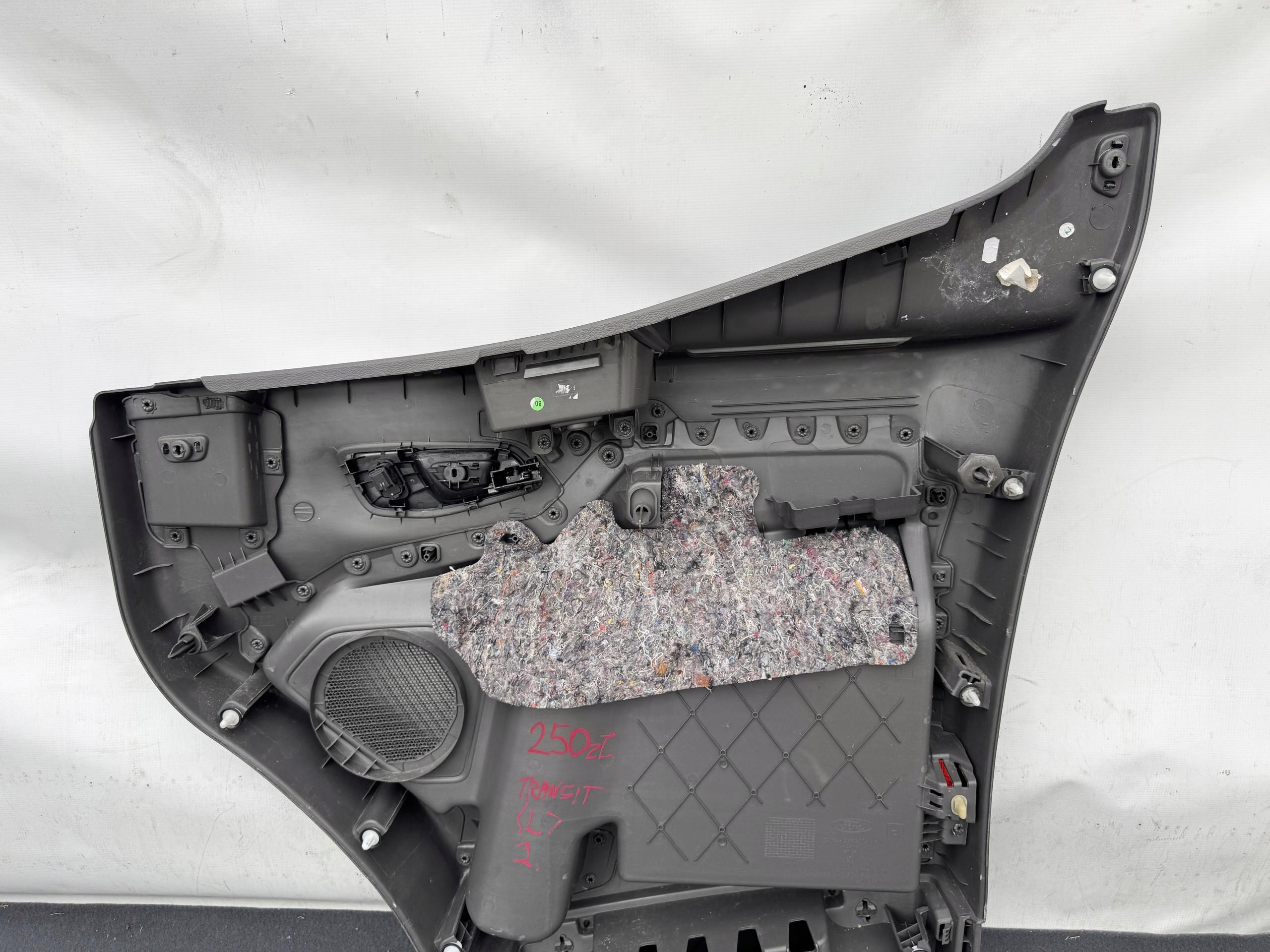 FORD TRANSIT MK8 LIFT 18- side upholstery door front left grey handle
