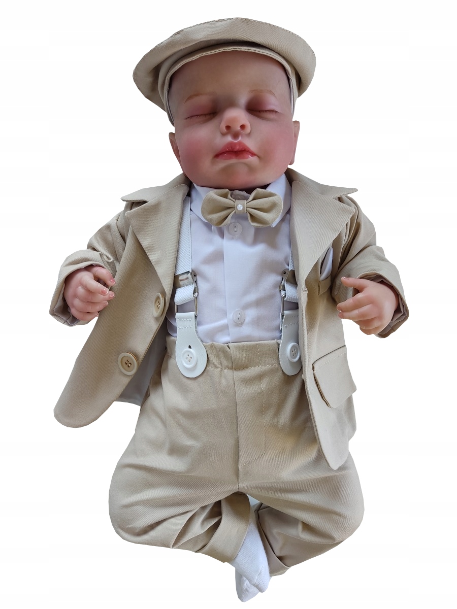 UBRANKO DO CHRZTU KOMPLET GARNITUREK MARYNARKA UBRANKA CHRZEST WESELE