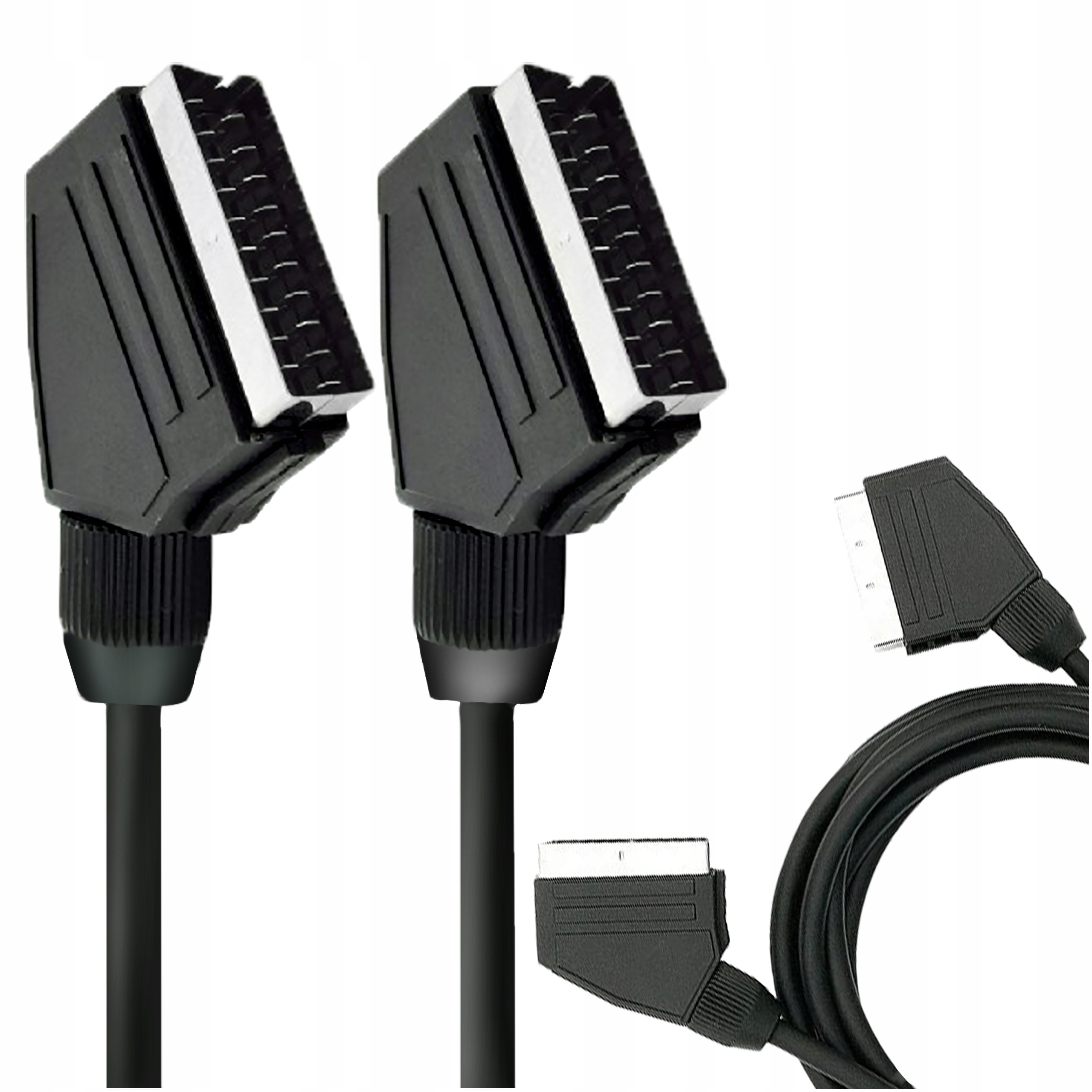Kabel Przewód Euro Scart Eurozłącze 21PIN 1,5M