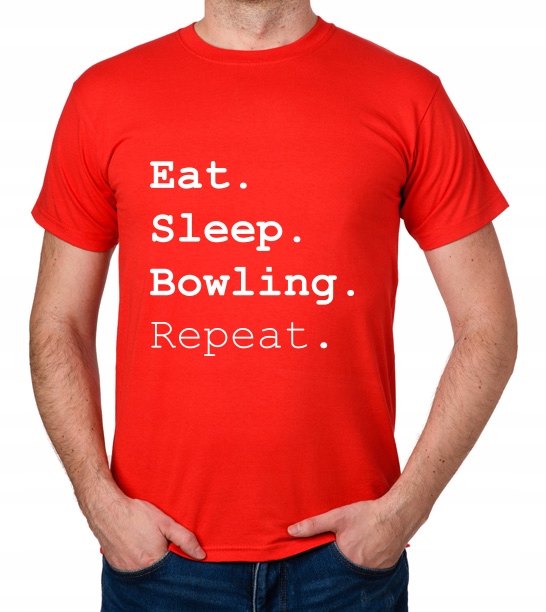 

koszulka Eat Sleep Bowling Repeat prezent