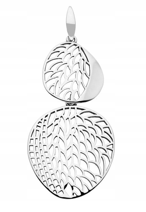 Stříbrný ažurový přívěsek SG-347-Z-S-SG