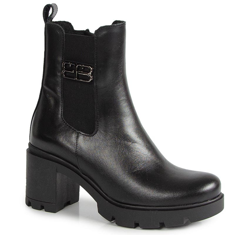 Lemar 60397 Černé Lícované Kotníkové Boty 36