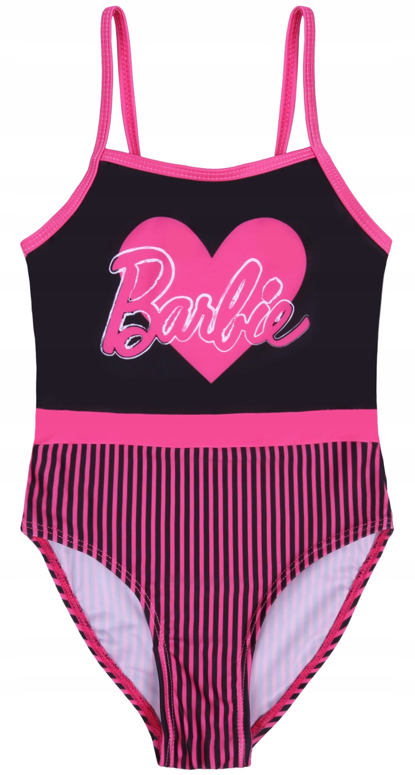 

Czarno-różowy strój kąpielowy Barbie