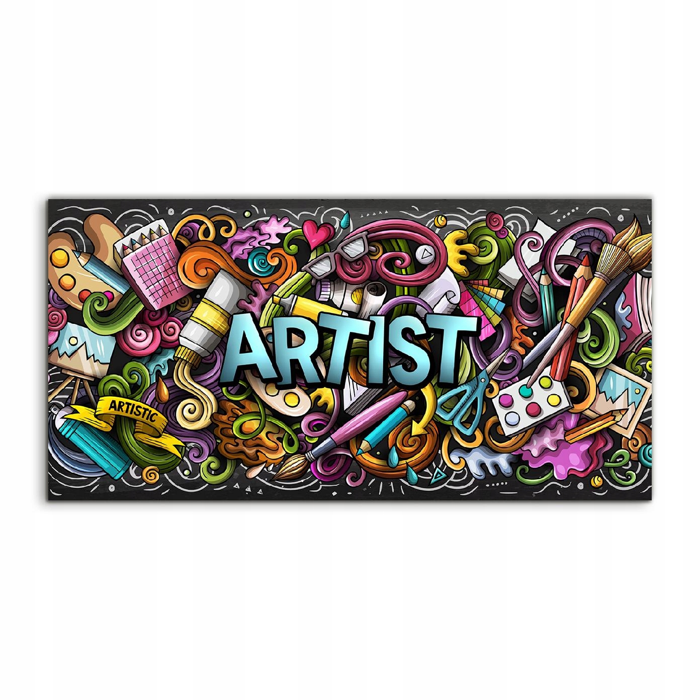 Fotoobraz 120x60 s grafikou Abstrakcia Umenie