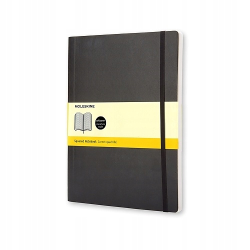 Notes Moleskine 19x25 Kratka Soft Czarny