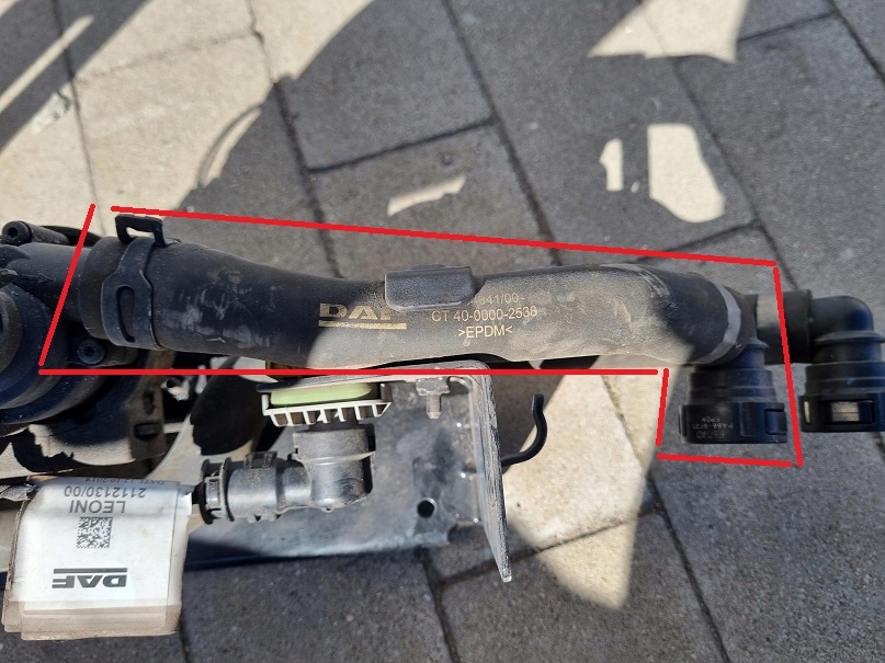 Кабель нагревателя DAF CF 106 E6 LIFT