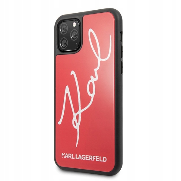 Karl Lagerfeld Etui Do Iphone 11 Pro Hardcase Z Motywem Signature Glitter