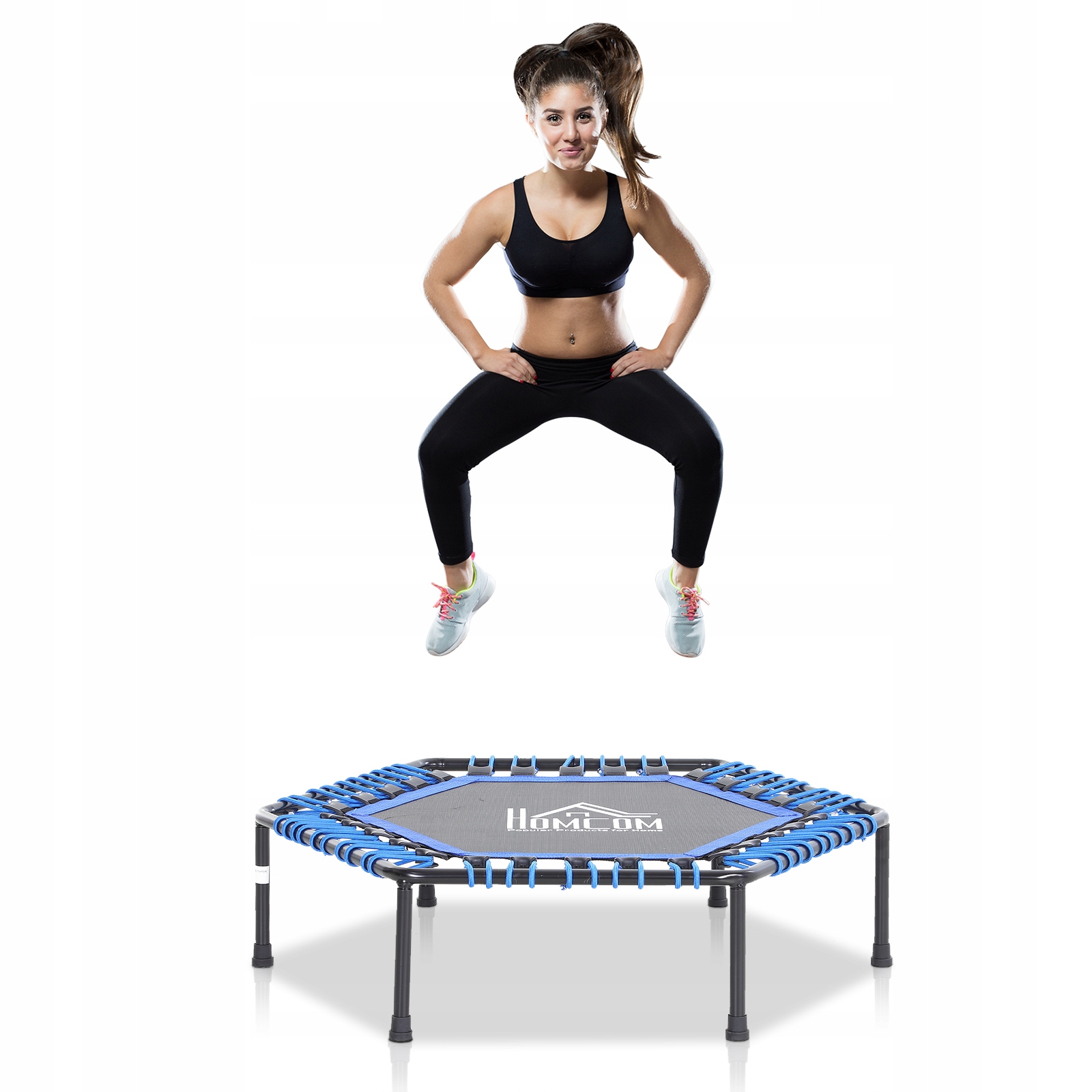 

Homcom Trampolina fitness do jogi ogrodowa yoga