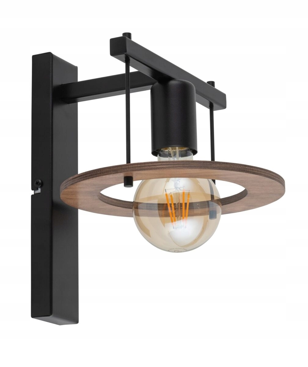 Sigma Lighting Coffee nástěnné svítidlo boho černo-hnědé 1xE27 max 15W IP20