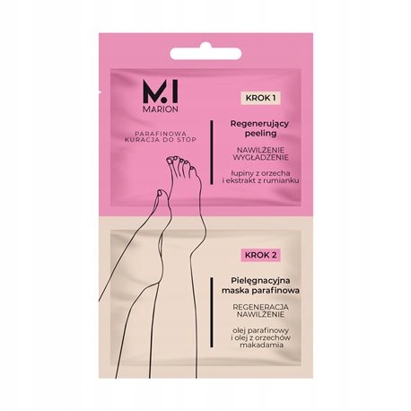 Marion Spa Parafinowa kuracja do stóp 6,5 g+6 ml