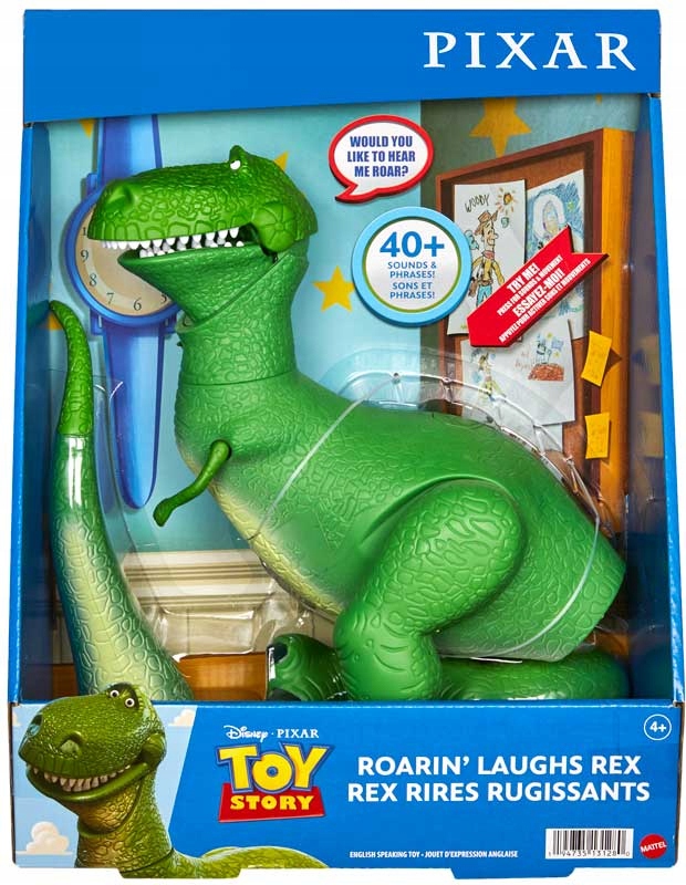TOY STORY DINOZAUR REX FIGURKA INTERAKTYWNA 37cm 13306813815 Allegro.pl