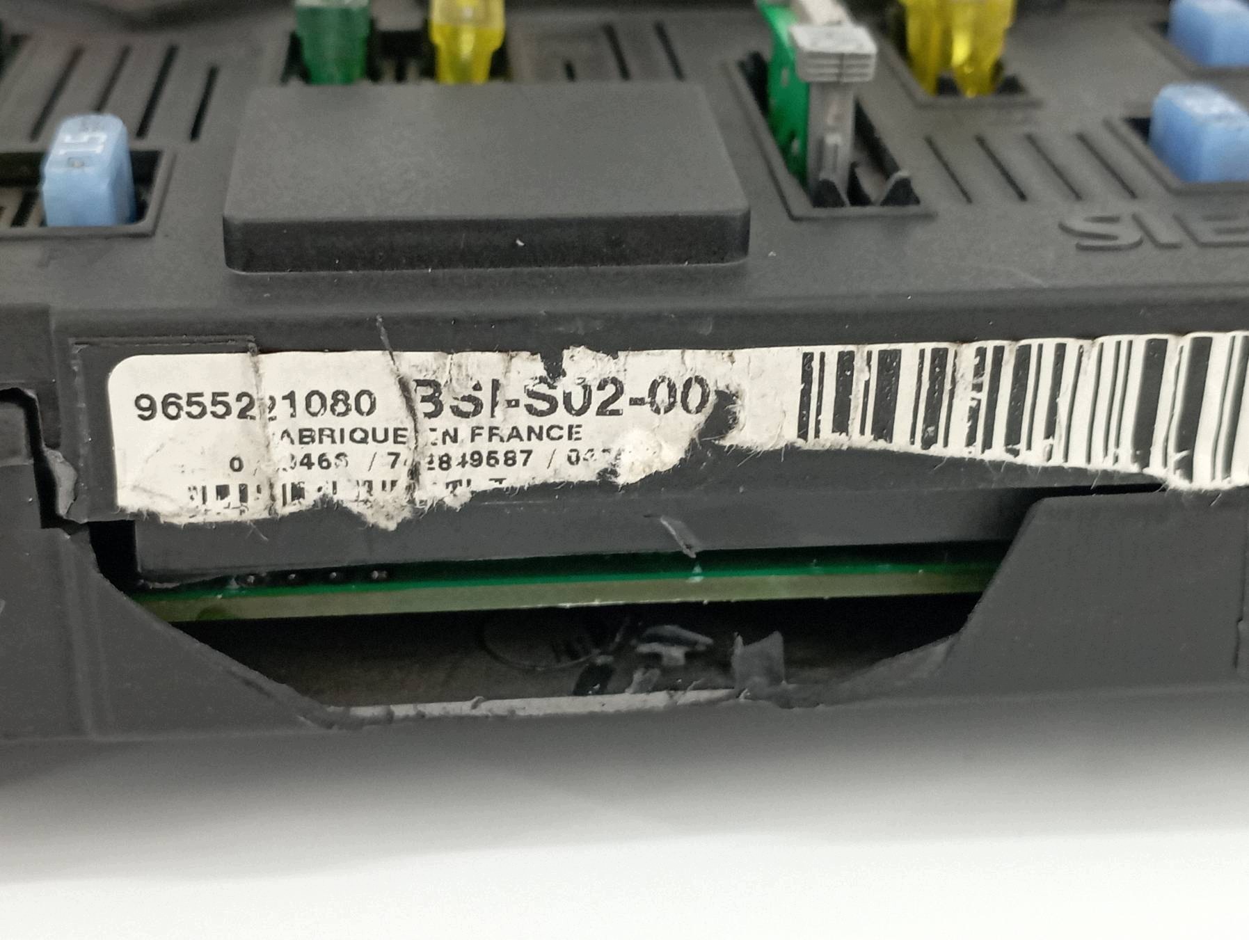 Scatola BSI 9655221080 S02 Peugeot 407 e (2004-2010)