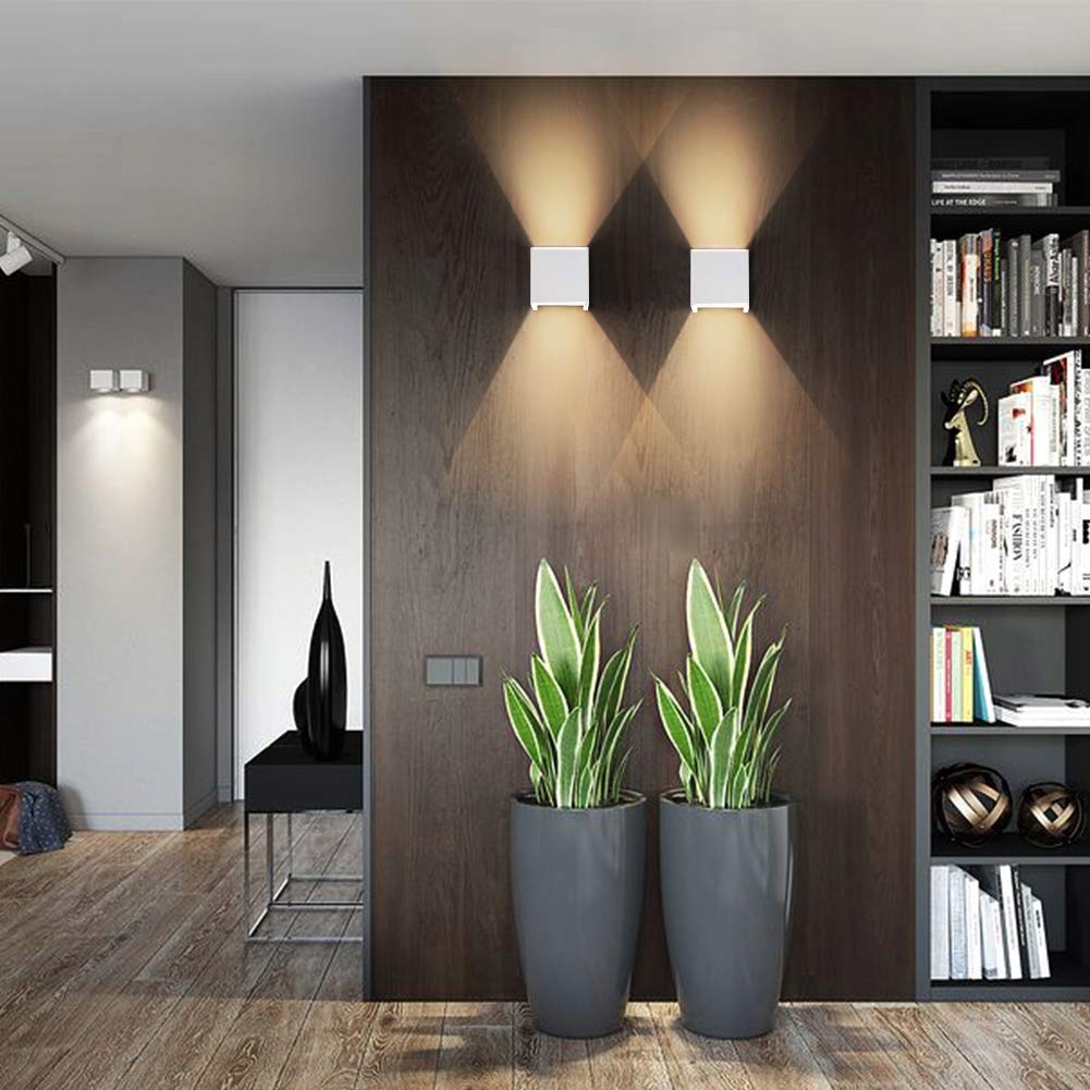 KLIGHTEN Zestaw 2 Lamp LED Wewnętrzne Zewnętrzne 12W IP65 Ciepłe Białe — miniatura 6