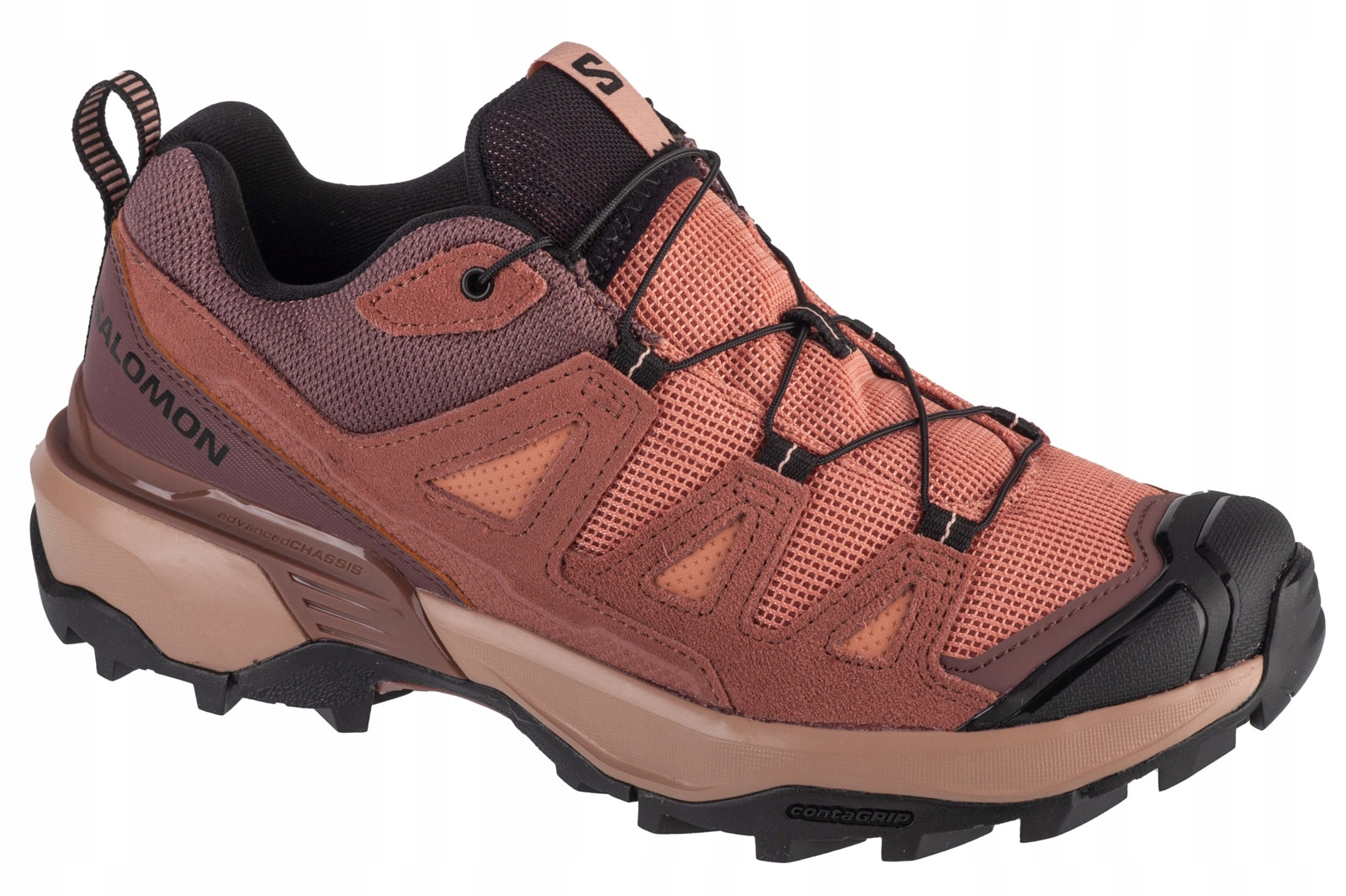 Salomon X Ultra 360 Ltr W [38 2/3] Dámské trekové boty Síťovina Hnědá