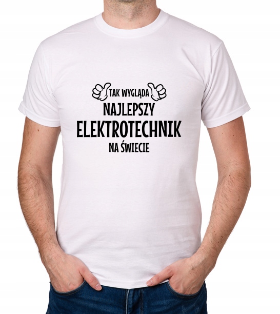 

koszulka Najlepszy Elektrotechnik prezent