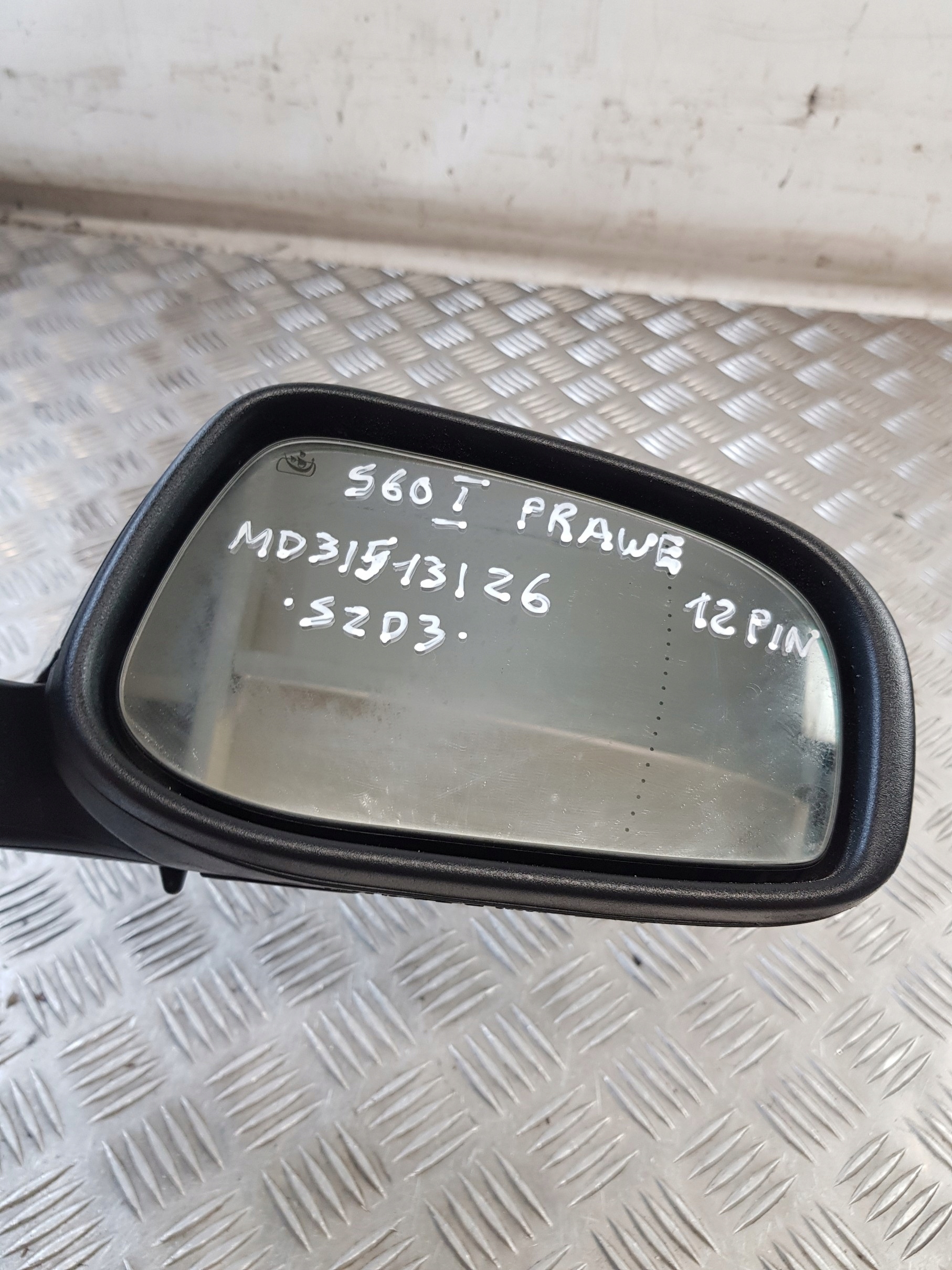 mirror right 12PIN VOLVO S60 and 04R- EUROPA