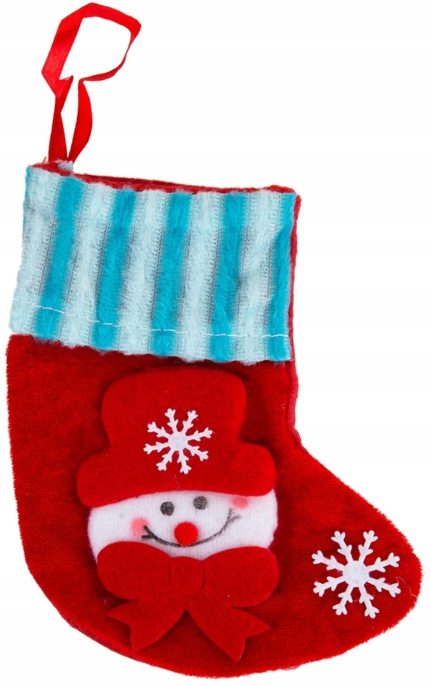 

Skarpeta Świąteczna z Bałwankiem 17 14 cm