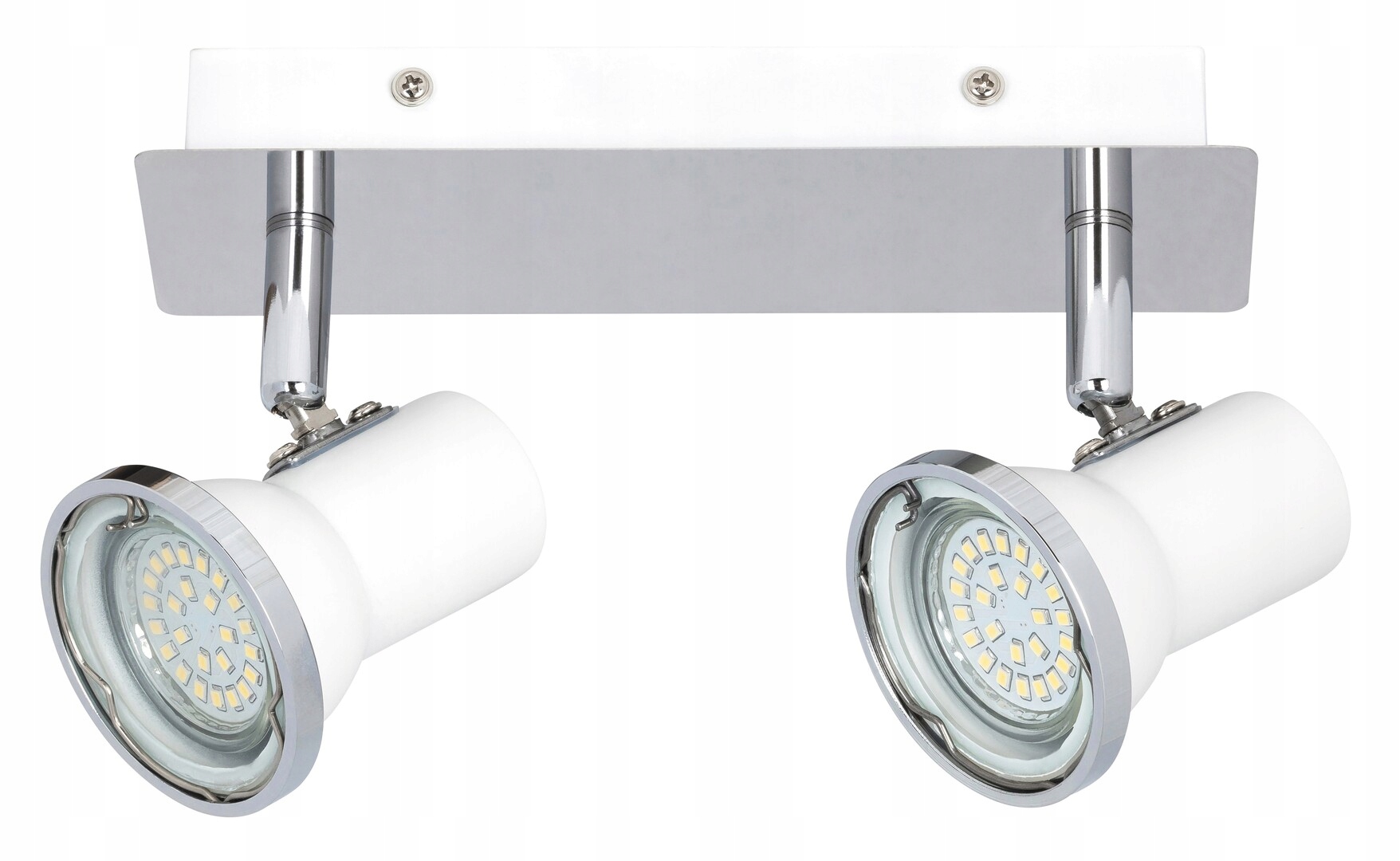 Stropný reflektor biely GU10 2x15W Steve 5498 Rabalux