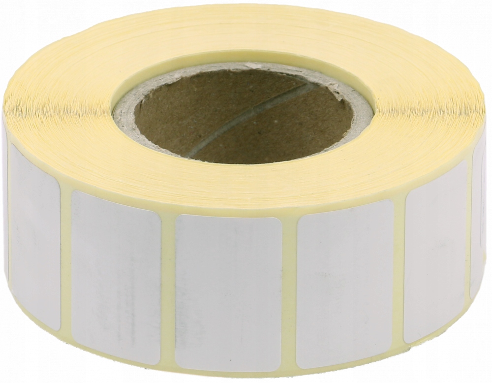 

Etykiety termiczne Zebra 32x20mm 1500 etykiet biał
