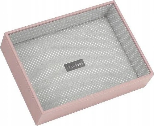 Krabička krabička Classic opne Stackers růžová