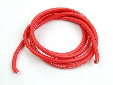 

Przewód Silikonowy 26AWG Czerwony Rc