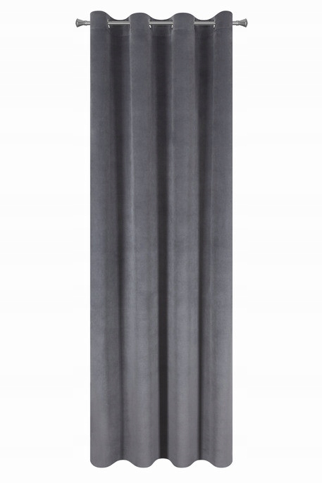 

Zasłona Morena stalowa 140x250 Eurofirany