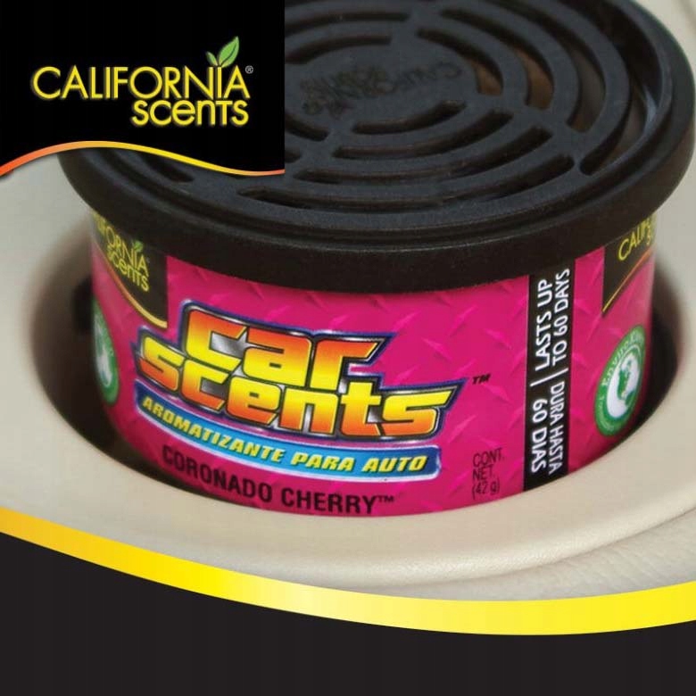 Zapach CALIFORNIA SCENTS CAR Concord Cranberry Rodzaj żele