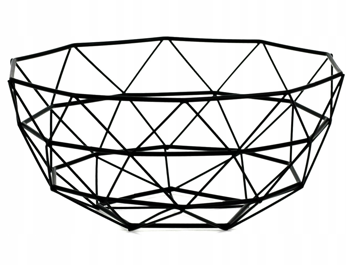 KOSZYK na OWOCE WARZYWA PATERA Miska KOSZ Stalowy Misa DIAMOND Marka Krisberg