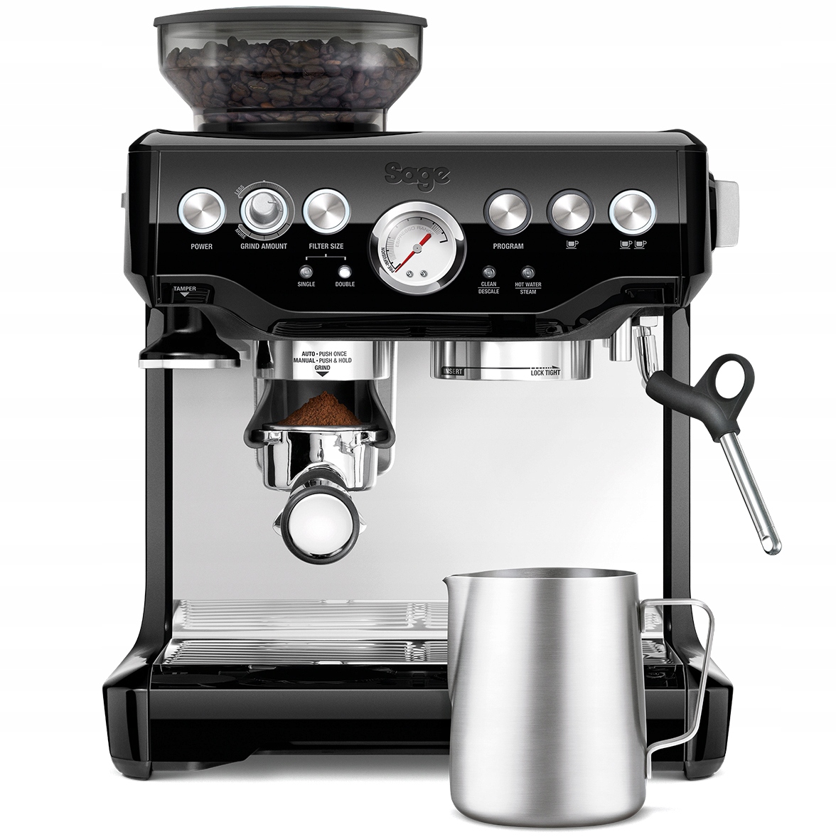 Kávovar na espresso Sage Barista Express SES870BKS2EEU1 1850W