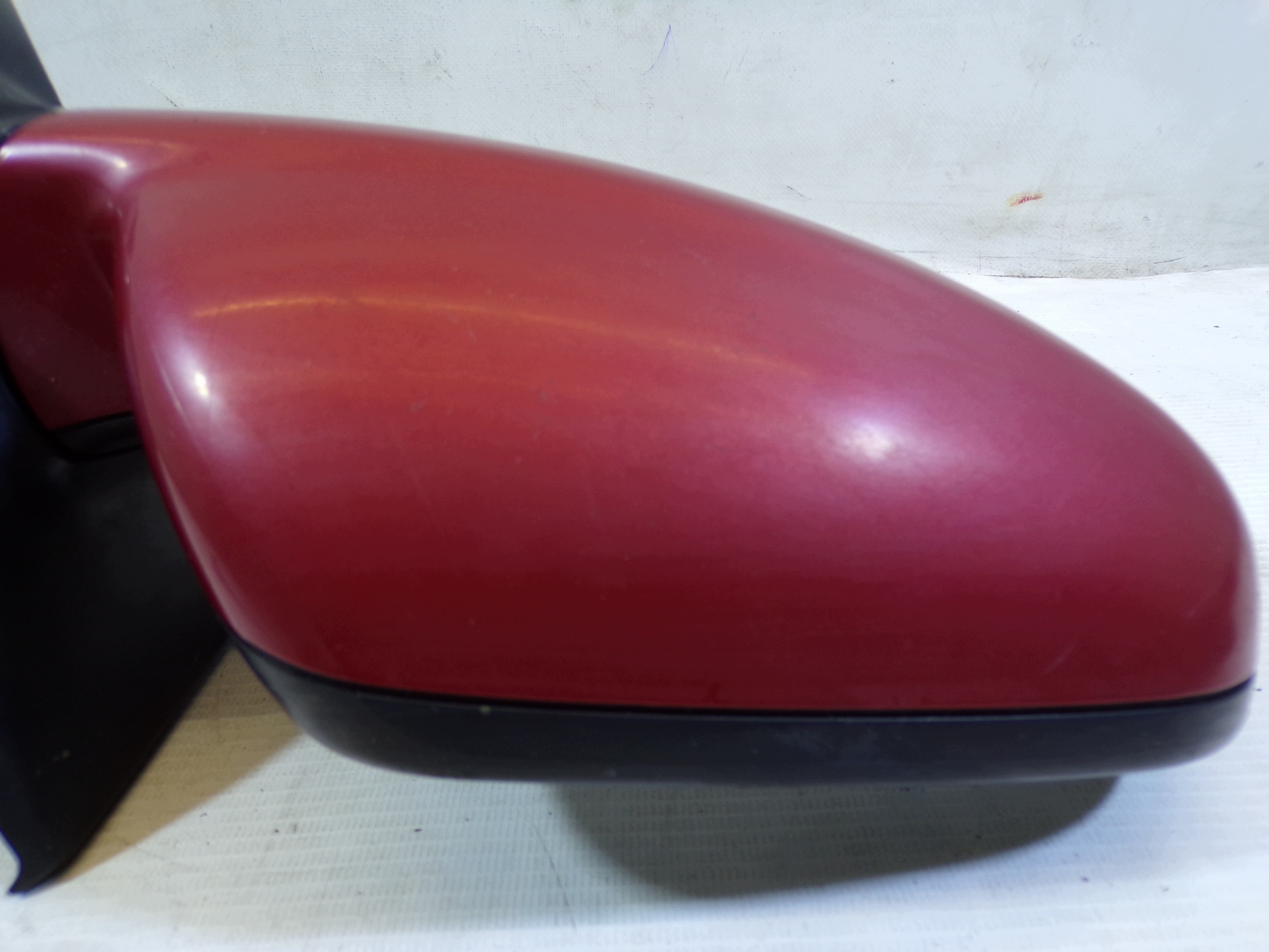mirror right PEUGEOT 307 CC 6+2 PIN colour LKRD