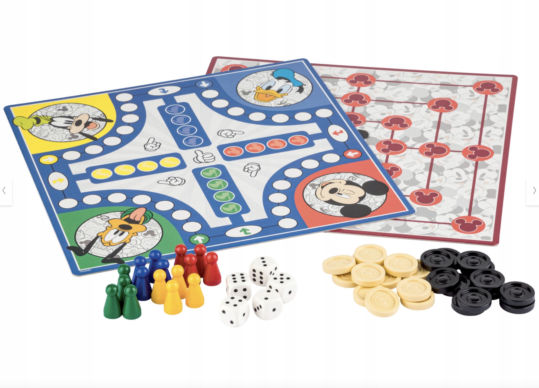 ZESTAW GIER PLANSZOWYCH DISNEY MICKEY MOUSE CHINCZYK WARCABY Kod producenta 22598751