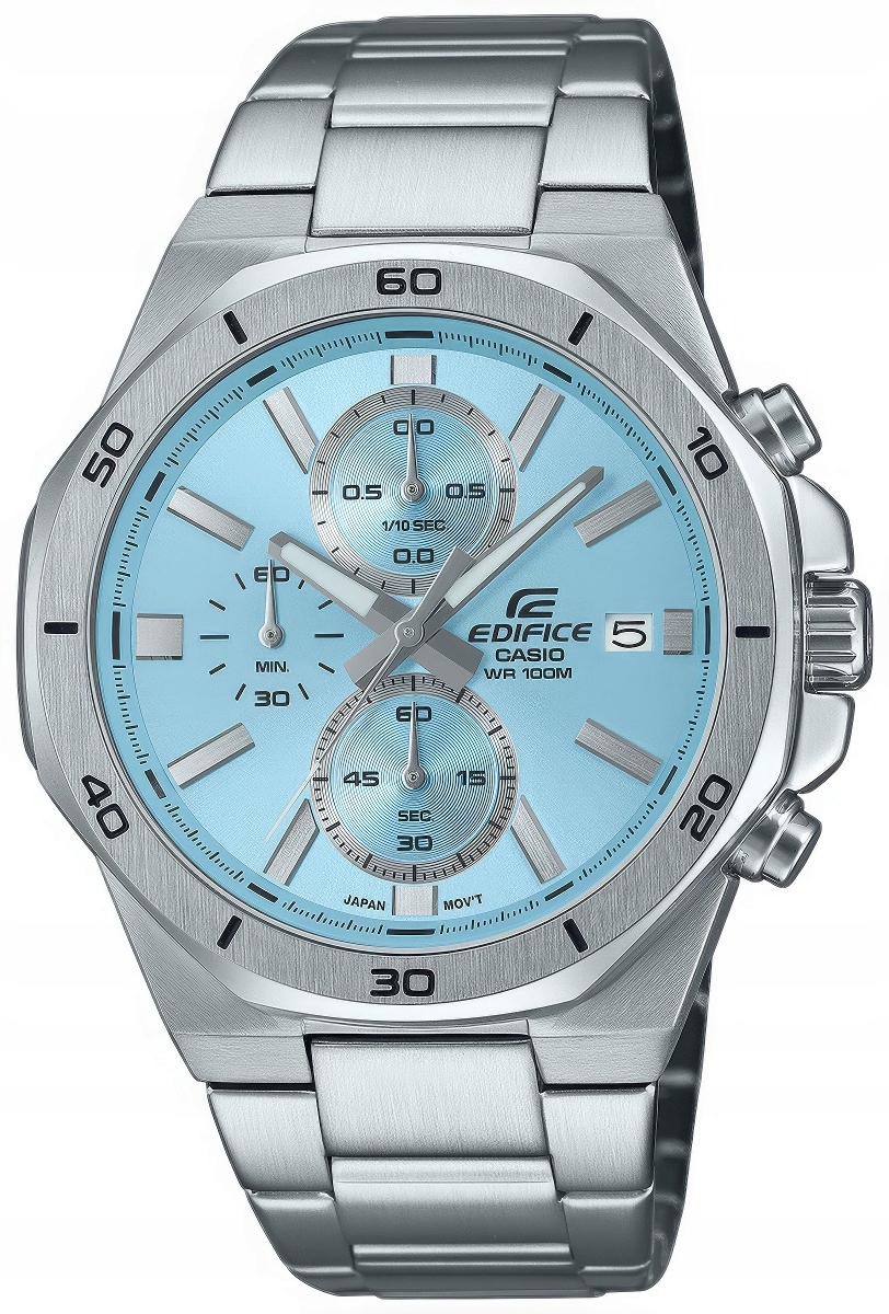 Pánské hodinky Casio -640D-2BVUEF Edifice, stopky, vodotěsné