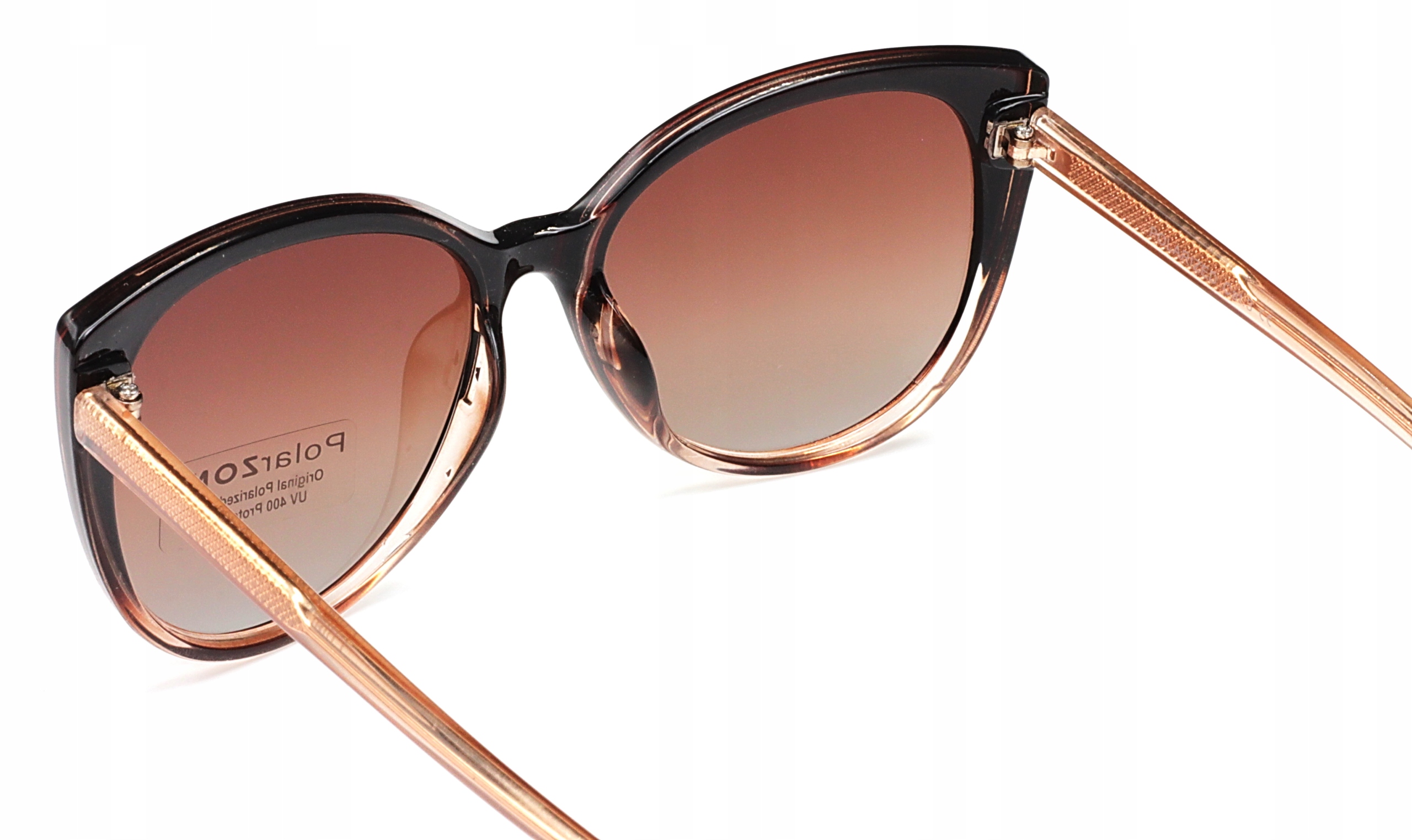 OKULARY PRZECIWSŁONECZNE DAMSKIE POLARYZACYJNE FILTR UV400 OD POLARZONE CE Wzór dominujący bez wzoru