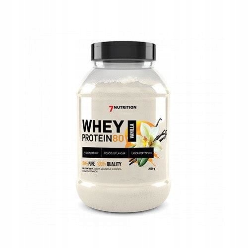 Syrovátkový Protein 7NUTRITION Whey Protein 80 2 kg Wpc Vanilka Doplněk Stravy