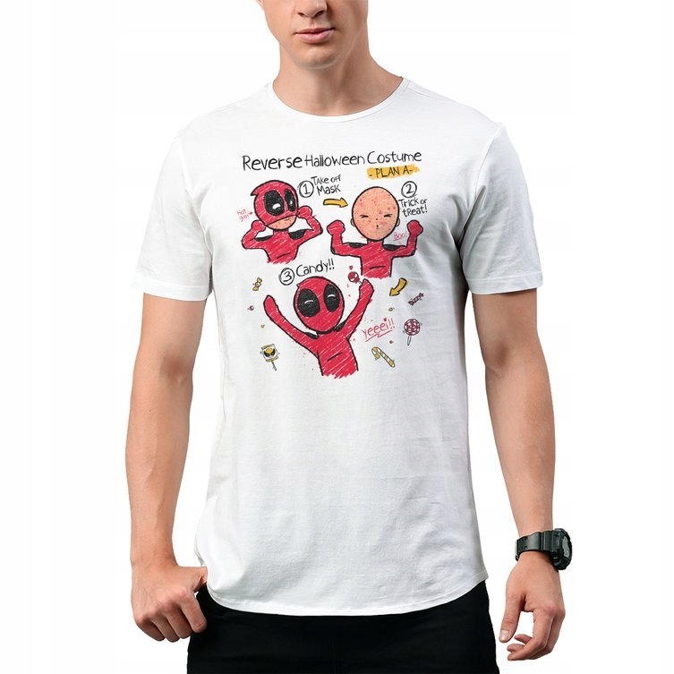 

Koszulka T-Shirt R Halloween Costume 2XL