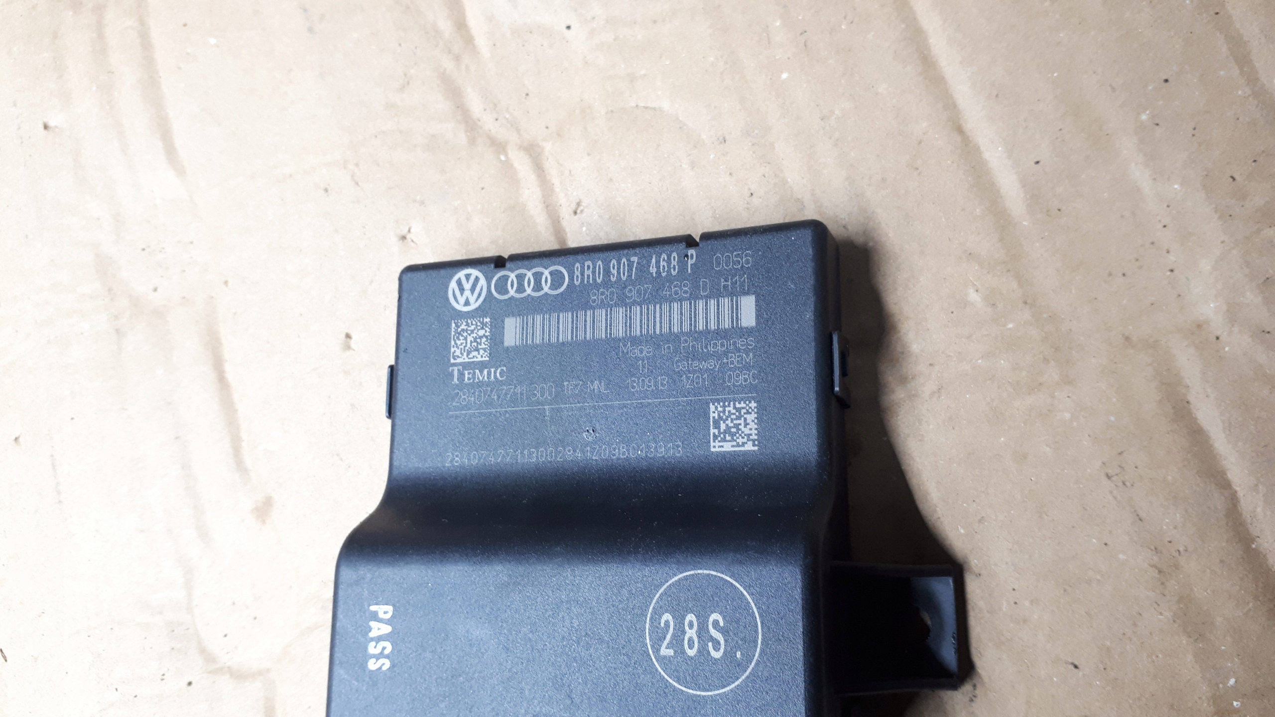 S4 B8 LIFT A4 module control unit GATEWAY A5 S5