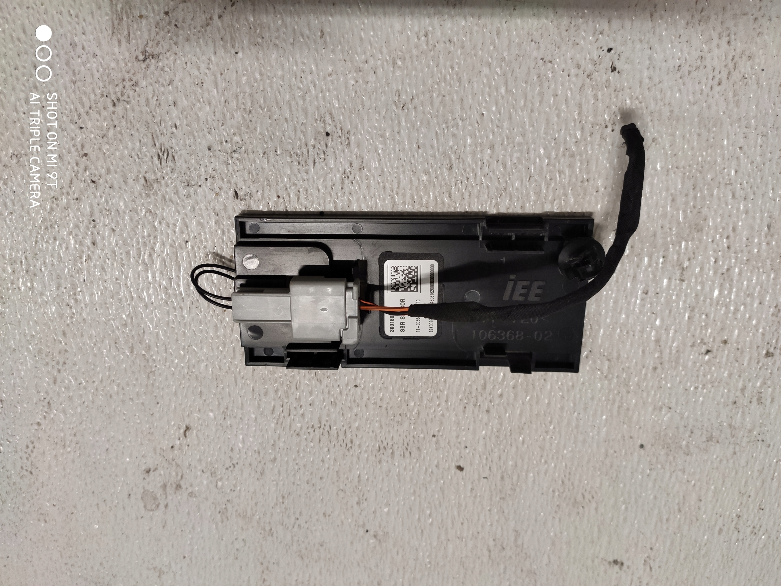 39018054 - OPEL ASTRA K 2015 INSIGNIA B МОДУЛЬ СИДЕНЬЯ