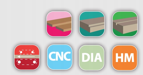 FABA FREZ DIAMENTOWY Z1 D10 I25 S12 MDF/PŁYTA/PCV Kod producenta TJD01.029G FABA