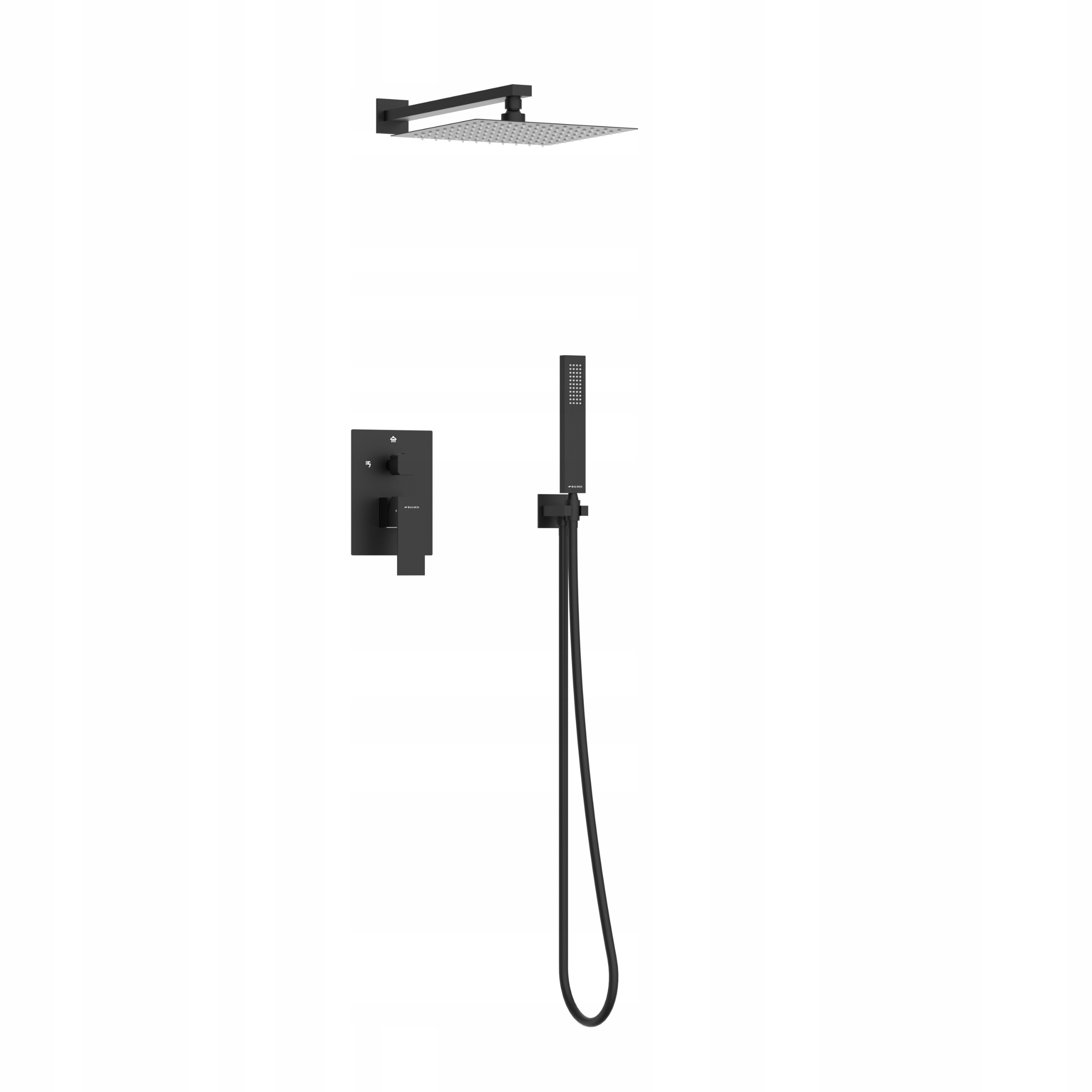 Sprchová batéria Cascade sada 3 Black