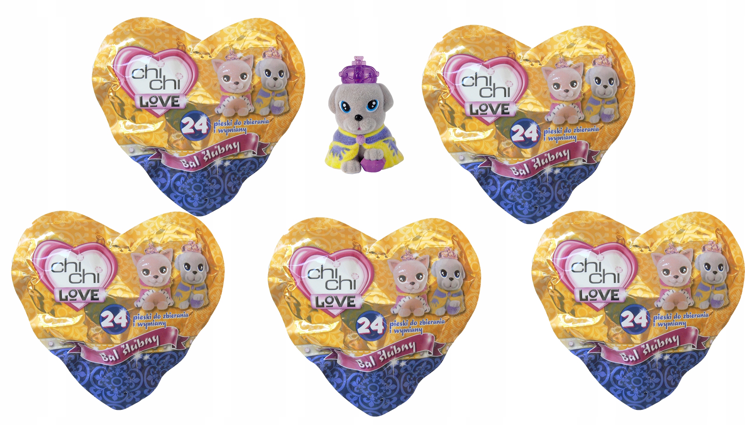 

Chi Chi Love Bal Saszetka Figurka Flokowana x5 Szt