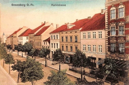 

Braniewo Marktstr. Reprodukcja 16971