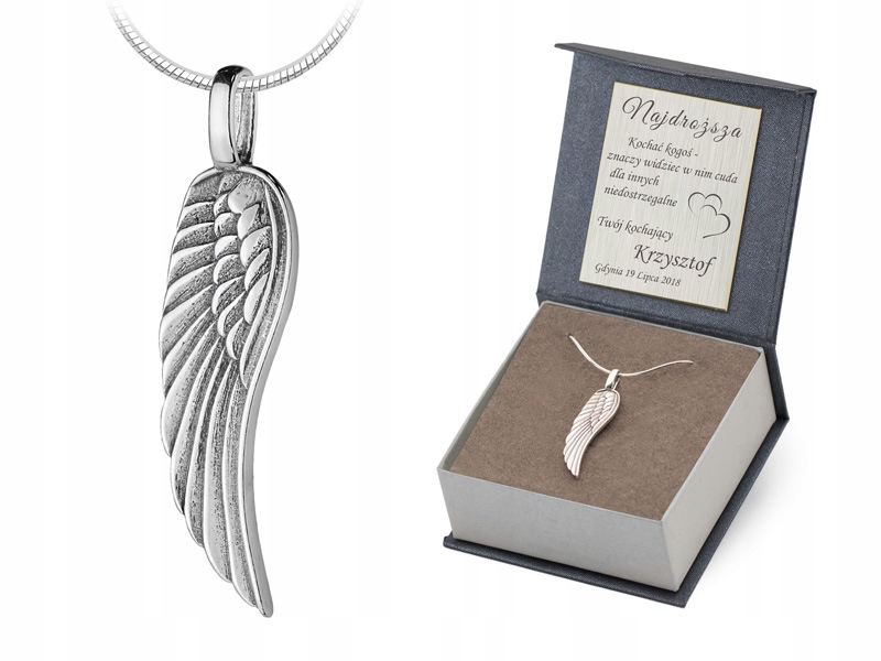 Stříbrná Sada ryzost 925 Řetízek 60 cm a přívěsek Přívěsek Gravírování