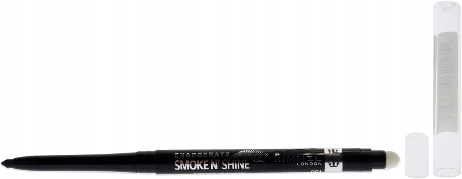 Rimmel Exaggerate Smoke N'shine 001 Little Black Smokey Crayon
