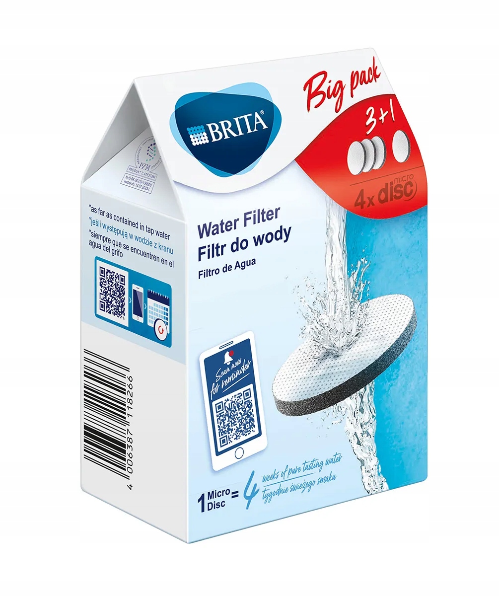 

Dysk do butelki Fill&Go Vital Brita (3+1)